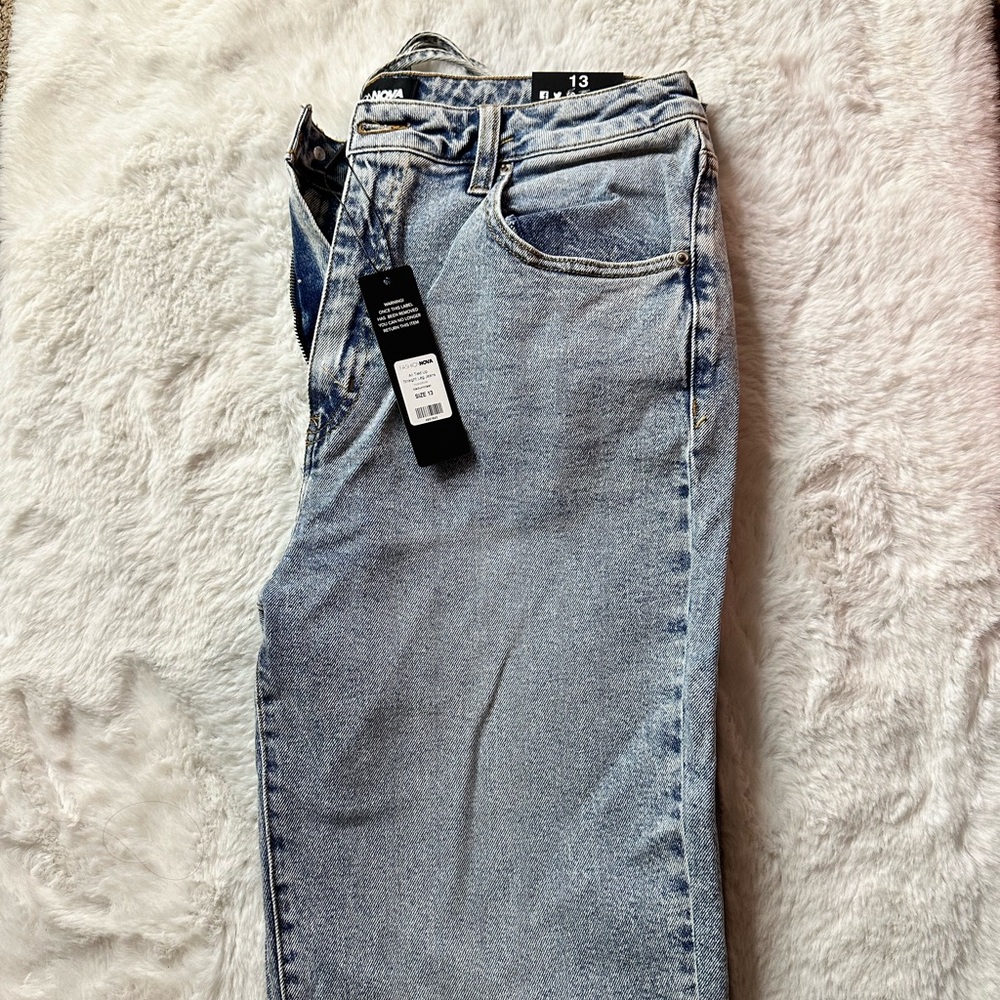 All Tied Up Straight Leg Jeans Fashionnova
